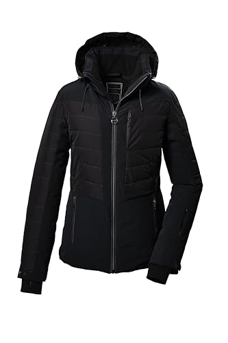 killtec Damen Skijacke/Funktionsjacke in Daunenoptik mit abzippbarer Kapuze und Schneefang KSW 309 WMN SKI QLTD JCKT, schwarz, 46, 42037-000 killtec Damen Skijacke/Funktionsjacke in Daunenoptik mit abzippbarer Kapuze und Schneefang KSW 309 WMN SKI QLTD JCKT, schwarz, 46, 42037-000 von Killtec