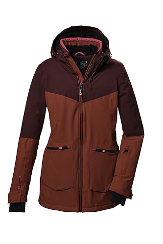 killtec Damen Skijacke/Funktionsjacke mit Kapuze, Schneefang und Unterarmventilation KSW 40 WMN SKI JCKT, rost, 36, 41973-000 killtec Damen Skijacke/Funktionsjacke mit Kapuze, Schneefang und Unterarmventilation KSW 40 WMN SKI JCKT, rost, 36, 41973-000 von Killtec