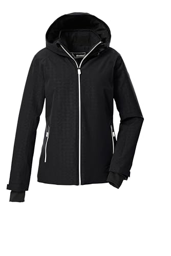 killtec Damen Skijacke/Funktionsjacke mit Kapuze und Schneefang KSW 33 WMN SKI JCKT, schwarz, 46, 43418-000 killtec Damen Skijacke/Funktionsjacke mit Kapuze und Schneefang KSW 33 WMN SKI JCKT, schwarz, 46, 43418-000 von Killtec