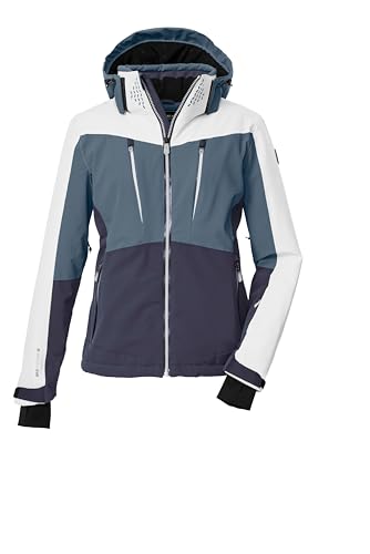 killtec Damen Skijacke/Funktionsjacke mit abzippbarer Kapuze, Schneefang und Unterarmventilation KSW 43 WMN SKI JCKT, taubenblau, 42, 43422-000 killtec Damen Skijacke/Funktionsjacke mit abzippbarer Kapuze, Schneefang und Unterarmventilation KSW 43 WMN SKI JCKT, taubenblau, 42, 43422-000 von Killtec