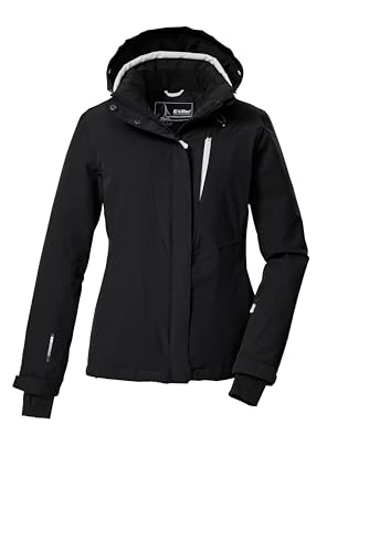 killtec Damen Skijacke/Funktionsjacke mit abzippbarer Kapuze und Schneefang KSW 25 WMN SKI JCKT, schwarz, 40, 43411-000 killtec Damen Skijacke/Funktionsjacke mit abzippbarer Kapuze und Schneefang KSW 25 WMN SKI JCKT, schwarz, 40, 43411-000 von Killtec