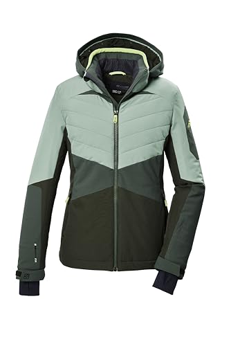 killtec Damen Skijacke/Funktionsjacke mit abzippbarer Kapuze und Schneefang KSW 34 WMN SKI JCKT, hell stahlmint, 40, 41967-000 killtec Damen Skijacke/Funktionsjacke mit abzippbarer Kapuze und Schneefang KSW 34 WMN SKI JCKT, hell stahlmint, 40, 41967-000 von Killtec