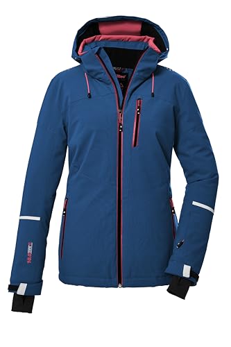 killtec Damen Skijacke/Funktionsjacke mit abzippbarer Kapuze und Schneefang KSW 81 WMN SKI JCKT, ocean, 42, 39746-000 von Killtec