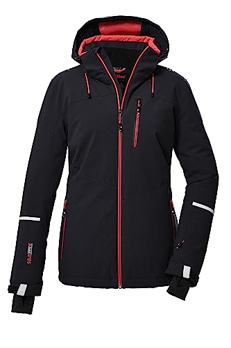 killtec Damen Skijacke/Funktionsjacke mit abzippbarer Kapuze und Schneefang KSW 81 WMN SKI JCKT, schwarz blau, 42, 39746-000 killtec Damen Skijacke/Funktionsjacke mit abzippbarer Kapuze und Schneefang KSW 81 WMN SKI JCKT, schwarz blau, 42, 39746-000 von Killtec