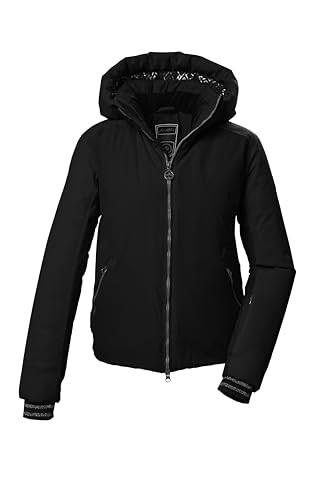 killtec Damen Skijacke/Funktionsjacke mit abzippbarer Kapuze und abzippbarem Schneefang KSW 103 WMN SKI JCKT, schwarz, 36, 42040-000 von Killtec