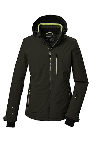 killtec Damen SkijackeFunktionsjacke mit abzippbarer Kapuze und Schneefang KSW 36 WMN SKI JCKT, dark moss, 40, 41970-000 killtec Damen SkijackeFunktionsjacke mit abzippbarer Kapuze und Schneefang KSW 36 WMN SKI JCKT, dark moss, 40, 41970-000 von Killtec