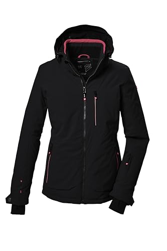killtec Damen SkijackeFunktionsjacke mit abzippbarer Kapuze und Schneefang KSW 36 WMN SKI JCKT, schwarz, 42, 41970-000 killtec Damen SkijackeFunktionsjacke mit abzippbarer Kapuze und Schneefang KSW 36 WMN SKI JCKT, schwarz, 42, 41970-000 von Killtec