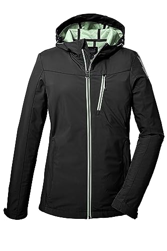 killtec Damen Softshelljacke/Outdoorjacke mit Kapuze KOS 89 WMN SFTSHLL JCKT, schwarz, 46, 39138-000 killtec Damen Softshelljacke/Outdoorjacke mit Kapuze KOS 89 WMN SFTSHLL JCKT, schwarz, 46, 39138-000 von Killtec