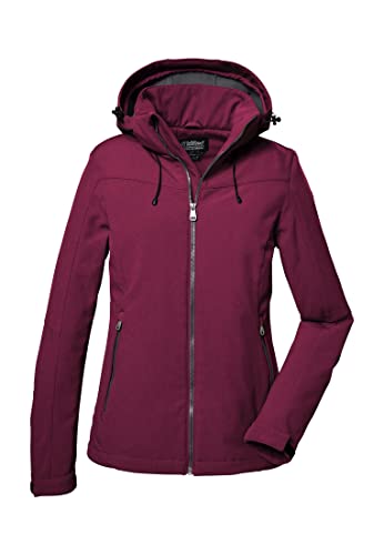 Killtec Damen Softshelljacke Softshell Jacke mit abzippbarer Kapuze Damen Softshelljacke wasserabweisend, Winddicht, atmungsaktiv 00424-dunkelrose 42 Killtec Damen Softshelljacke Softshell Jacke mit abzippbarer Kapuze Damen Softshelljacke wasserabweisend, Winddicht, atmungsaktiv 00424-dunkelrose 42 von Killtec