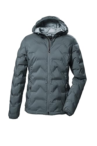 killtec Damen Steppjacke mit Kapuze/Funktionsjacke ist wasserabweisend KOW 8 WMN QLTD JCKT, blaugrau, 42, 41805-000 von Killtec