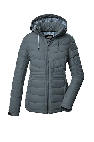 killtec Damen Steppjacke mit abzippbarer Kapuze/Funktionsjacke ist wasserabweisend KOW 10 WMN QLTD JCKT, blaugrau, 36, 41807-000 killtec Damen Steppjacke mit abzippbarer Kapuze/Funktionsjacke ist wasserabweisend KOW 10 WMN QLTD JCKT, blaugrau, 36, 41807-000 von Killtec