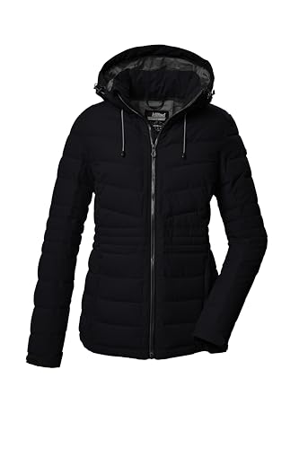 killtec Damen Steppjacke mit abzippbarer Kapuze/Funktionsjacke ist wasserabweisend KOW 10 WMN QLTD JCKT, schwarz, 46, 41807-000 von Killtec