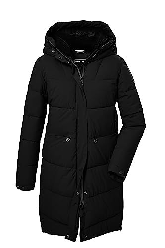 killtec Damen Steppparka/Parka in Daunenoptik mit Kapuze KOW 16 WMN QLTD PRK, schwarz, 46, 39697-000 von Killtec