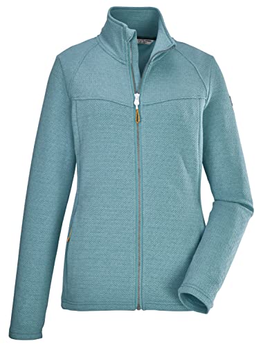 killtec Damen Stretchjacke mit Stehkragen/Fleecejacke KOS 102 WMN FLX JCKT, aqua, 34, 39176-000 von Killtec