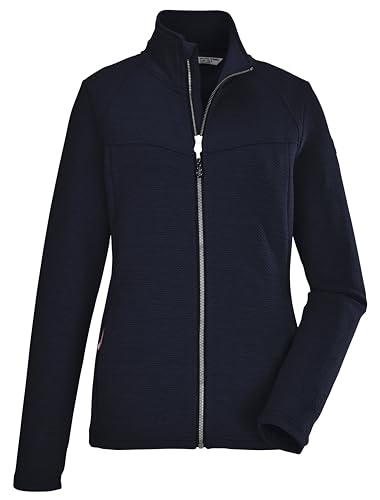 killtec Damen Stretchjacke mit Stehkragen/Fleecejacke KOS 102 WMN FLX JCKT, dunkelnavy, 36, 39176-000 von Killtec