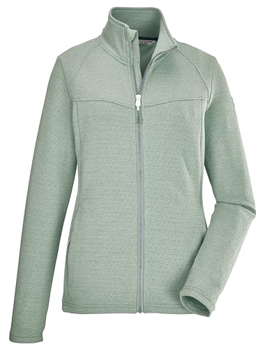 killtec Damen Stretchjacke mit Stehkragen/Fleecejacke KOS 102 WMN FLX JCKT, hell mint, 36, 39176-000 von Killtec