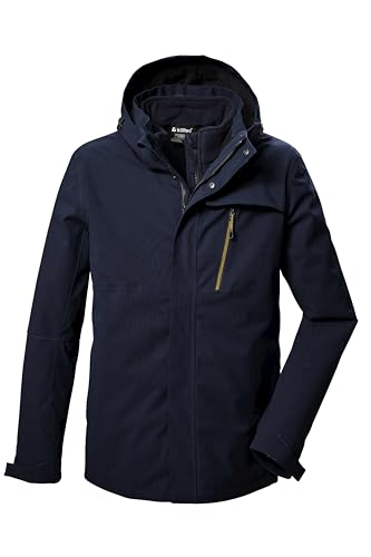 killtec Herren 3 in 1 Funktionsjacke wasserdicht mit abzippbarer Kapuze und einzippbarer Fleecejacke KOW 6 MN JCKT, dunkelnavy, XXL, 41849-000 killtec Herren 3 in 1 Funktionsjacke wasserdicht mit abzippbarer Kapuze und einzippbarer Fleecejacke KOW 6 MN JCKT, dunkelnavy, XXL, 41849-000 von Killtec