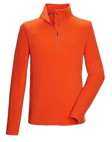 killtec Herren Fleeceshirt mit Stehkragen und Reißverschluss KSW 99 MN FLC SHRT, dunkelorange, XL, 40878-000 killtec Herren Fleeceshirt mit Stehkragen und Reißverschluss KSW 99 MN FLC SHRT, dunkelorange, XL, 40878-000 von Killtec