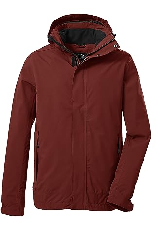 killtec Herren Funktionsjacke/Outdoorjacke mit abzippbarer Kapuze KOS 87 MN JCKT_XENIOS, rost, 5XL, 39147-000 von Killtec