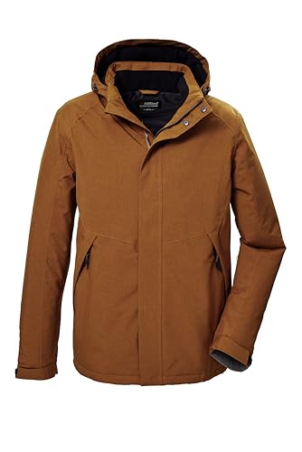 killtec Herren Funktionsjacke/Outdoorjacke mit abzippbarer Kapuze KOW 4 MN JCKT, gebranntes orange, XXL, 41843-000 von Killtec