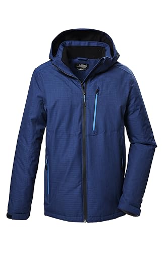 killtec Herren Funktionsjacke/Outdoorjacke mit abzippbarer Kapuze KOW 7 MN JCKT, dunkelblau, S, 41845-000 von Killtec