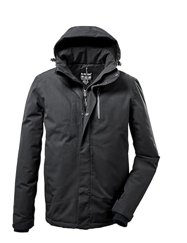 killtec Herren Funktionsjacke/Outdoorjacke mit abzippbarer Kapuze - Kurzgröße KOW 161 MN JCKT KG, schwarz, 30, 43055-000 von Killtec