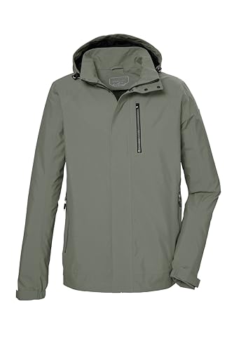 killtec Herren Funktionsjacke/Outdoorjacke wasserdicht mit abnehmbare Kapuze KOS 52 MN JCKT, helloliv, XL, 42815-000 killtec Herren Funktionsjacke/Outdoorjacke wasserdicht mit abnehmbare Kapuze KOS 52 MN JCKT, helloliv, XL, 42815-000 von Killtec