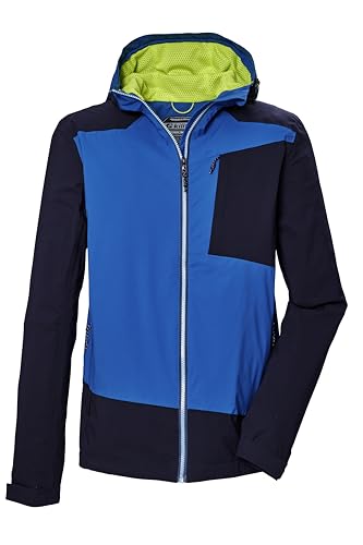 killtec Herren Funktionsjacke wasserdicht/Outdoorjacke mit Kapuze KOS 85 MN JCKT, blau, L, 42737-000 von Killtec