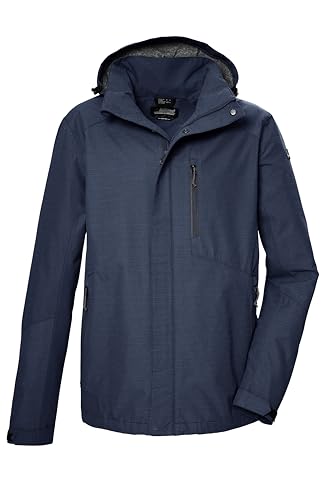 killtec Herren Funktionsjacke wasserdicht/Outdoorjacke mit abzippbarer Kapuze KOS 256 MN JCKT_CARLEB, dunkelblau, M, 43280-000 killtec Herren Funktionsjacke wasserdicht/Outdoorjacke mit abzippbarer Kapuze KOS 256 MN JCKT_CARLEB, dunkelblau, M, 43280-000 von Killtec
