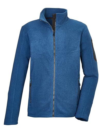 killtec Herren Microfleece Jacke/Fleecejacke mit Stehkragen KOW 90 MN KNTFLC JCKT, dunkelblau, M, 41823-000 von Killtec