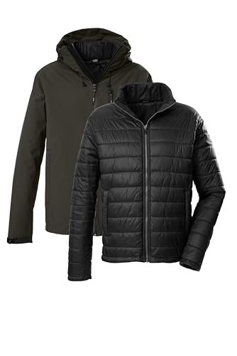 killtec Herren Outdoorjacke/3 in 1 Funktionsjacke mit Kapuze und einzippbarer Steppjacke KOW 95 MN JCKT, dunkeloliv, XL, 43492-000 killtec Herren Outdoorjacke/3 in 1 Funktionsjacke mit Kapuze und einzippbarer Steppjacke KOW 95 MN JCKT, dunkeloliv, XL, 43492-000 von Killtec