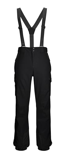 killtec Herren Skihose/Funktionshose mit abnehmbaren Trägern, Kantenschutz, Schneefang und Beinventilation KSW 83 MN SKI PNTS, schwarz, 4XL, 43444-000 killtec Herren Skihose/Funktionshose mit abnehmbaren Trägern, Kantenschutz, Schneefang und Beinventilation KSW 83 MN SKI PNTS, schwarz, 4XL, 43444-000 von Killtec