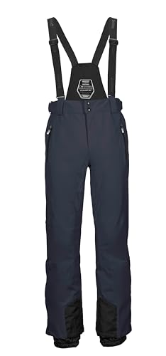 killtec Herren Skihose/Funktionshose mit abnehmbaren Trägern, Kantenschutz und Schneefang KSW 100 ENOSH MN SKI PNTS, dunkelblau, L, 43431-000 von Killtec