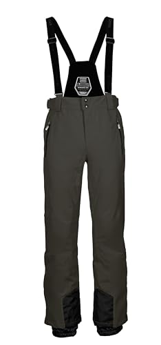killtec Herren Skihose/Funktionshose mit abnehmbaren Trägern, Kantenschutz und Schneefang KSW 100 ENOSH MN SKI PNTS, dunkeloliv, XXL, 43431-000 killtec Herren Skihose/Funktionshose mit abnehmbaren Trägern, Kantenschutz und Schneefang KSW 100 ENOSH MN SKI PNTS, dunkeloliv, XXL, 43431-000 von Killtec