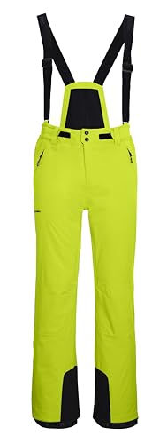 killtec Herren Skihose/Funktionshose mit abnehmbaren Trägern, Kantenschutz und Schneefang KSW 52 MN SKI PNTS, frühlingsgrün, M, 42006-000 von Killtec