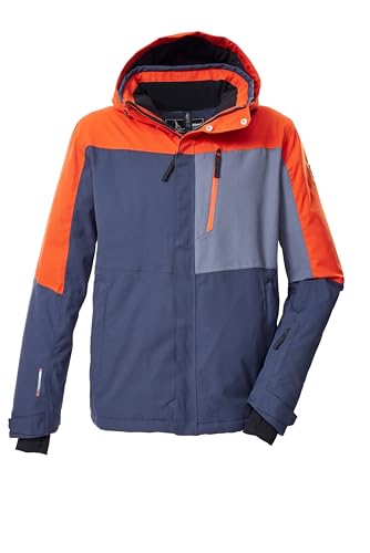 killtec Herren Skijacke/Funktionjacke mit abzipbarer Kapuze und Schneefang KSW 52 MN SKI JCKT, nachtblau, 3XL, 43440-000 von Killtec