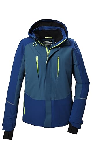 killtec Herren Skijacke/Funktionsjacke mit Kapuze, Unterarmventilation und Schneefang KOW 29 MN JCKT, mittelblau, L, 41933-000 von Killtec