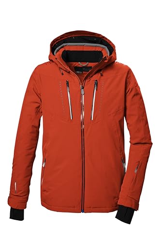 killtec Herren Skijacke/Funktionsjacke mit abzippbarer Kapuze, Schneefang und Unterarmventilation KSW 46 MN SKI JCKT, dunkelorange, S, 41984-000 killtec Herren Skijacke/Funktionsjacke mit abzippbarer Kapuze, Schneefang und Unterarmventilation KSW 46 MN SKI JCKT, dunkelorange, S, 41984-000 von Killtec