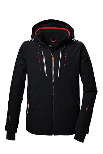 killtec Herren Skijacke/Funktionsjacke mit abzippbarer Kapuze, Schneefang und Unterarmventilation KSW 46 MN SKI JCKT, schwarz, XXL, 41984-000 killtec Herren Skijacke/Funktionsjacke mit abzippbarer Kapuze, Schneefang und Unterarmventilation KSW 46 MN SKI JCKT, schwarz, XXL, 41984-000 von Killtec