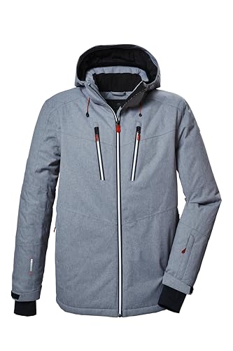 killtec Herren Skijacke/Funktionsjacke mit abzippbarer Kapuze und Schneefang KSW 310 MN SKI JCKT, graumelange, M, 42400-000 killtec Herren Skijacke/Funktionsjacke mit abzippbarer Kapuze und Schneefang KSW 310 MN SKI JCKT, graumelange, M, 42400-000 von Killtec
