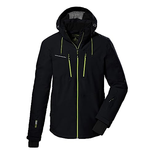killtec Herren Skijacke/Funktionsjacke mit abzippbarer Kapuze und Schneefang KSW 44 MN SKI JCKT, schwarz, M, 38698-000 killtec Herren Skijacke/Funktionsjacke mit abzippbarer Kapuze und Schneefang KSW 44 MN SKI JCKT, schwarz, M, 38698-000 von Killtec