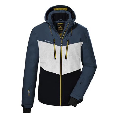 killtec Herren Skijacke/Funktionsjacke mit abzippbarer Kapuze und Schneefang KSW 45 MN SKI JCKT, stahlblau, M, 38699-000 killtec Herren Skijacke/Funktionsjacke mit abzippbarer Kapuze und Schneefang KSW 45 MN SKI JCKT, stahlblau, M, 38699-000 von Killtec