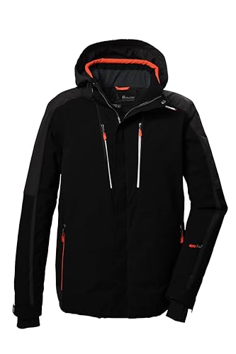 killtec Herren Skijacke/Funktionsjacke mit abzippbarer Kapuze und Schneefang KSW 69 MN SKI JCKT, schwarz, M, 41956-000 von Killtec