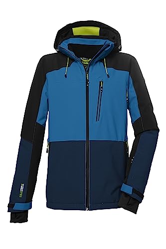 killtec Herren Skijacke/Funktionsjacke mit abzippbarer Kapuze und Schneefang KSW 72 MN SKI JCKT, himmelblau, S, 39736-000 von Killtec