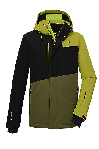 killtec Herren Skijacke/Funktionsjacke mit abzippbarer Kapuze und Schneefang KSW 77 MN SKI JCKT, M, 39743-000, Grün killtec Herren Skijacke/Funktionsjacke mit abzippbarer Kapuze und Schneefang KSW 77 MN SKI JCKT, M, 39743-000, Grün von Killtec