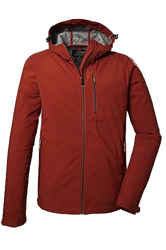 killtec Herren Softshelljacke/Outdoorjacke mit Kapuze KOS 259 MN SFTSHLL JCKT, rost, 3XL, 41367-000 von Killtec