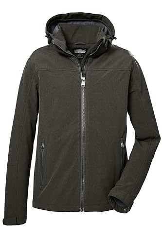 Killtec Herren Softshelljacke Softshelljacke mit abzippbarer Kapuze Herren Softshelljacke wasserabweisend, Winddicht 00504-grünanthrazit 3XL Killtec Herren Softshelljacke Softshelljacke mit abzippbarer Kapuze Herren Softshelljacke wasserabweisend, Winddicht 00504-grünanthrazit 3XL von Killtec