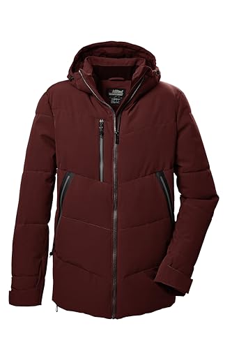 killtec Herren Steppjacke/Funktionsjacke in Daunenoptik mit Kapuze KOW 1 MN QLTD JCKT, gebranntes rot, XXL, 41837-000 von Killtec