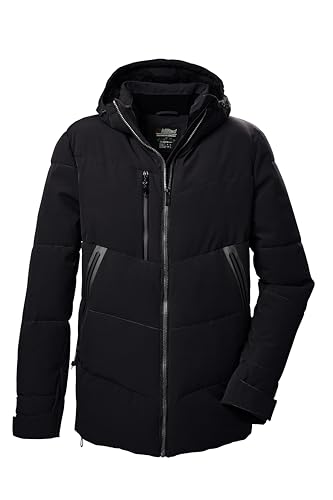 killtec Herren Steppjacke/Funktionsjacke in Daunenoptik mit Kapuze KOW 1 MN QLTD JCKT, schwarz, 4XL, 41837-000 von Killtec