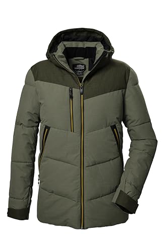 killtec Herren Steppjacke/Funktionsjacke in Daunenoptik mit Kapuze KOW 306 MN QLTD JCKT, oliv, M, 41838-000 von Killtec